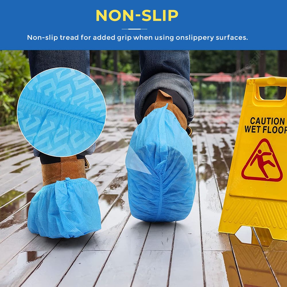 Installation Guidance for Nonwoven Shoe Covers on Job Sites