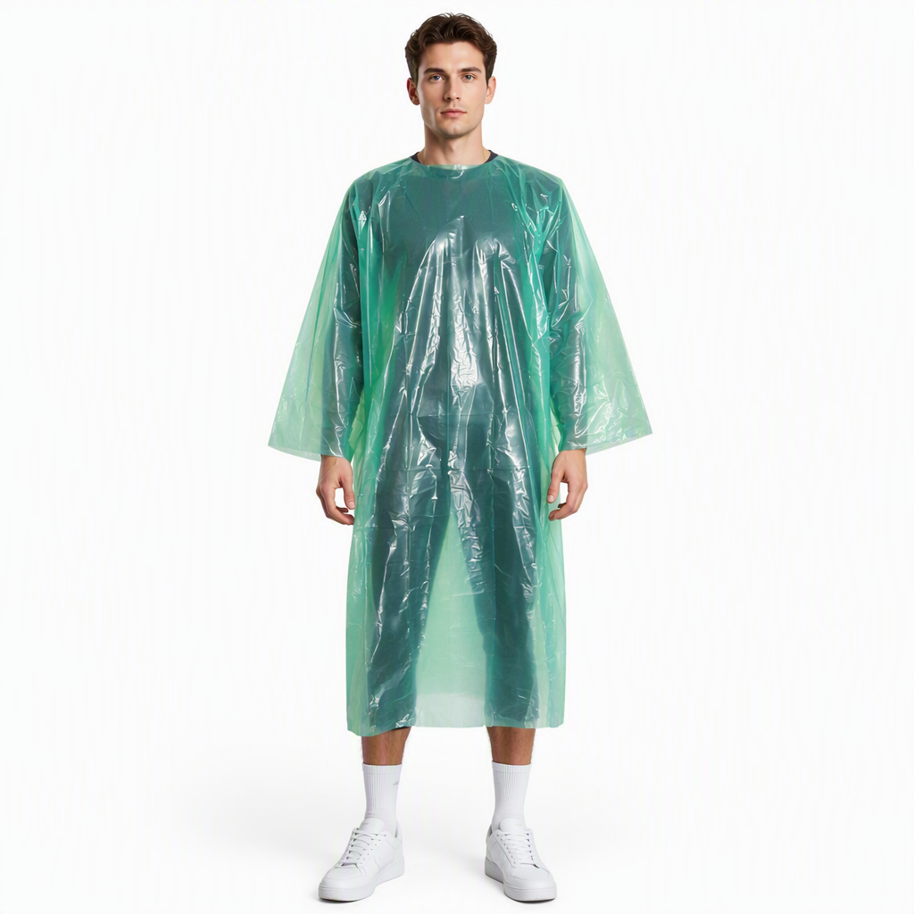Liquid‑Repellent PE Disposable Medical Isolation Gown