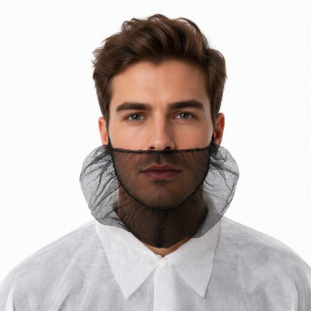 Black Nylon Beard Cover