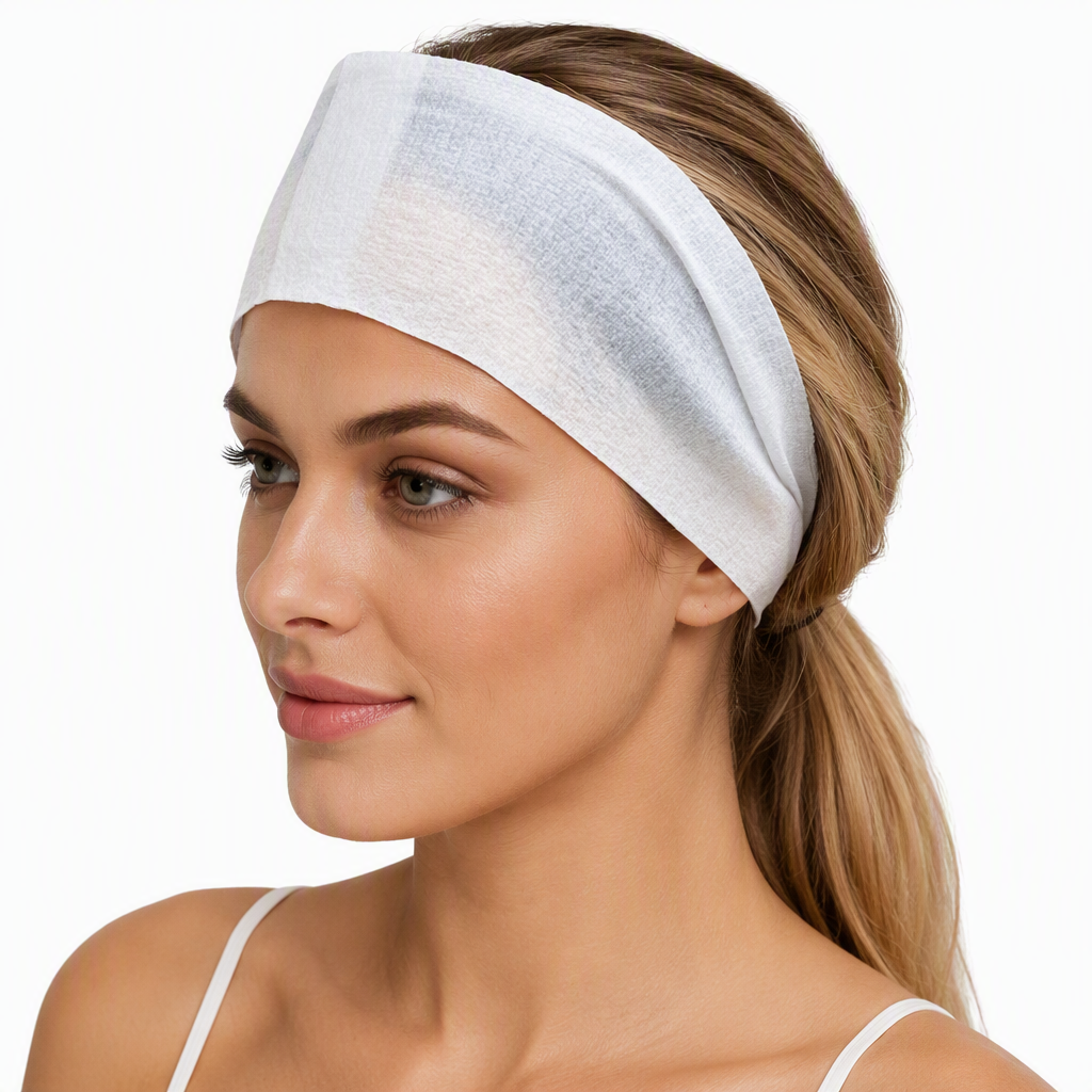 Disposable Elastic Nonwoven Hair Ties, Soft Disposable Hair Bands