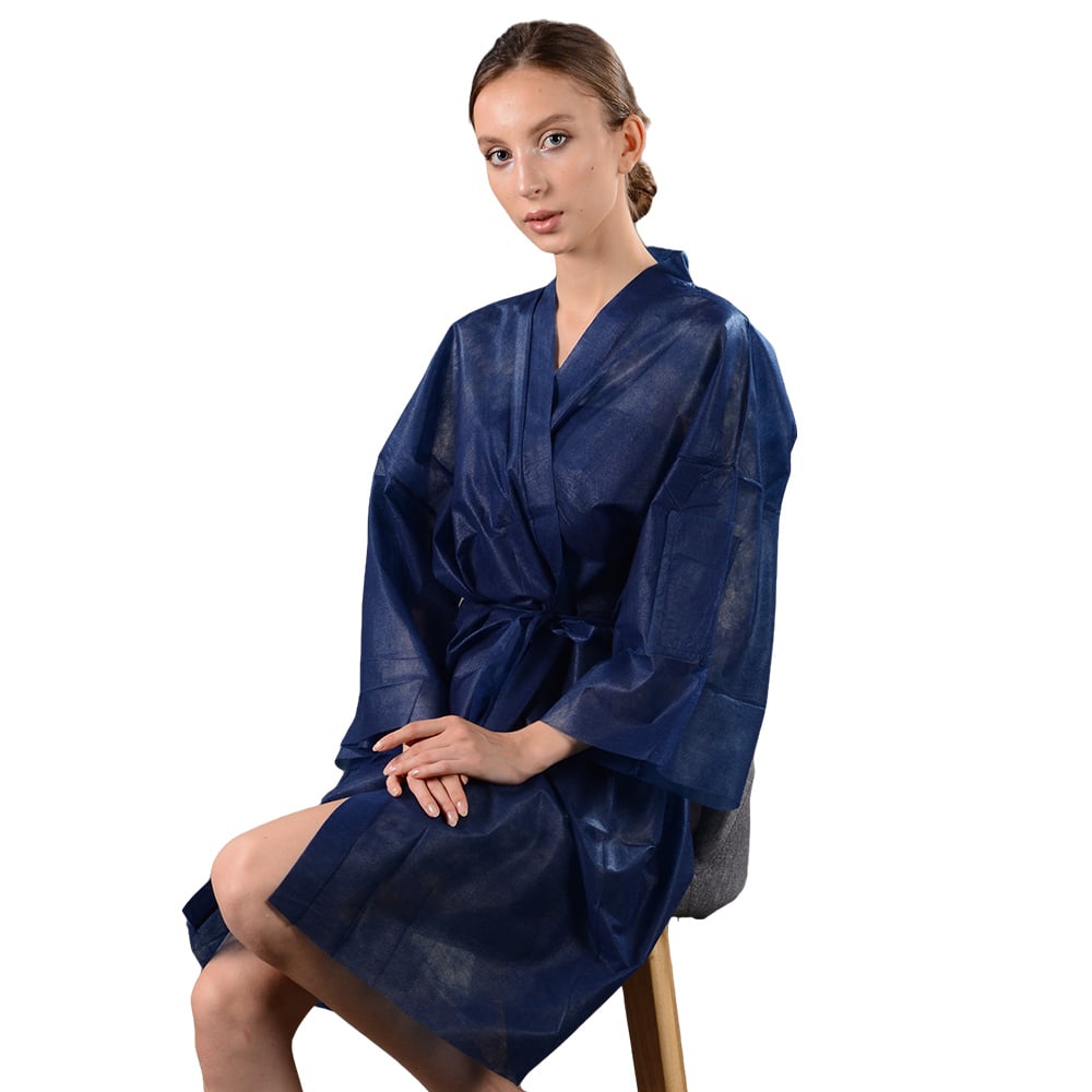 Single Use PP Disposable Beauty Kimono