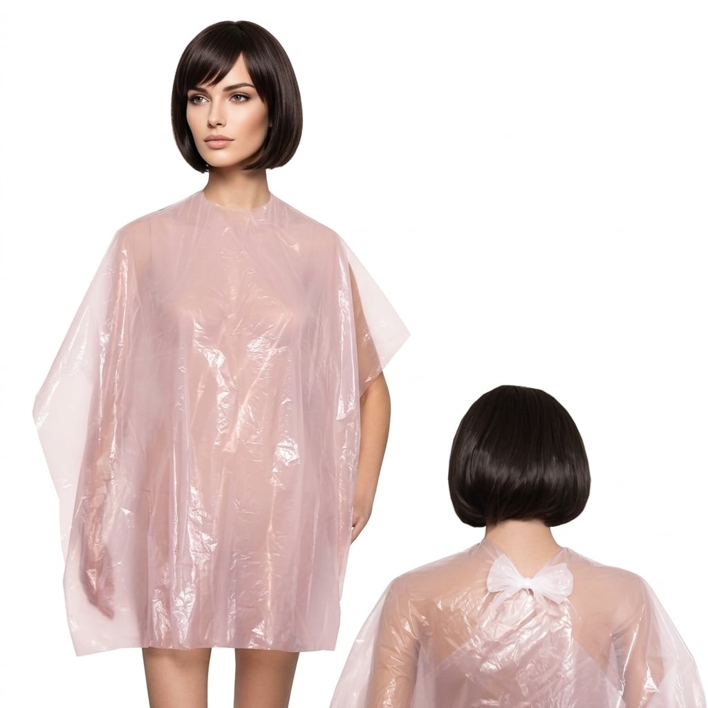 Disposable Waterproof Hair Salon Capes