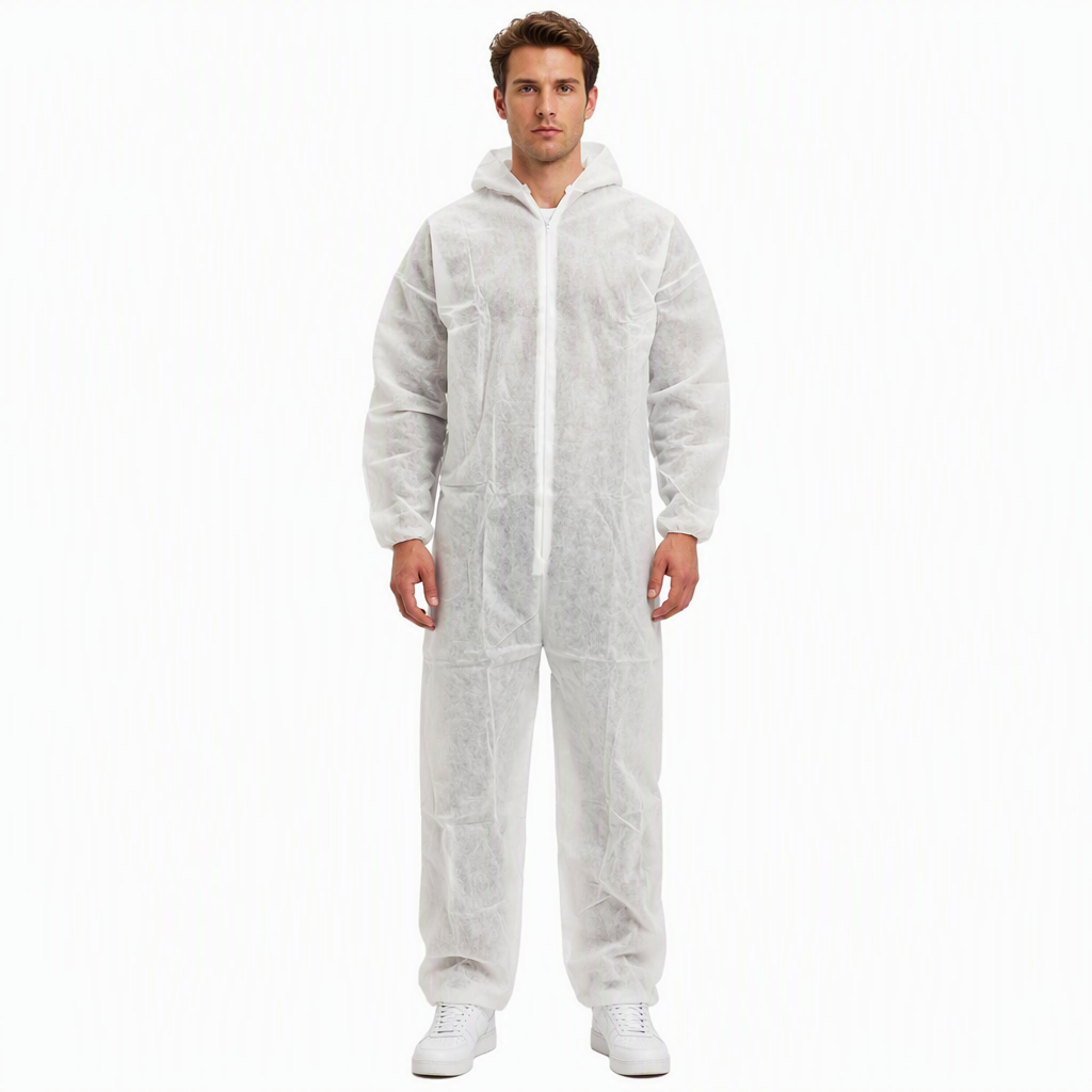 Disposable anti dust PP coverall 