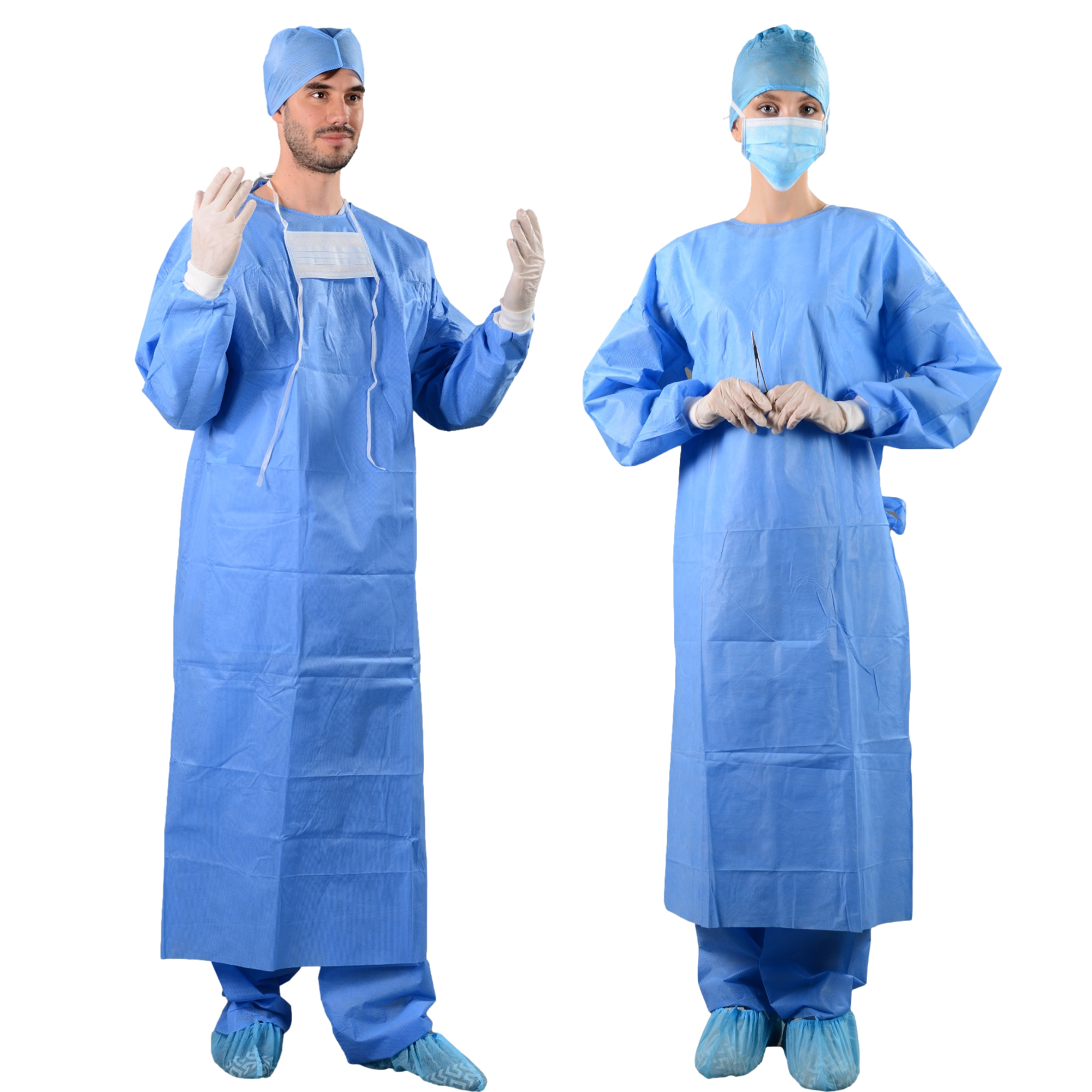 TOPMED reinforced surgical gown 