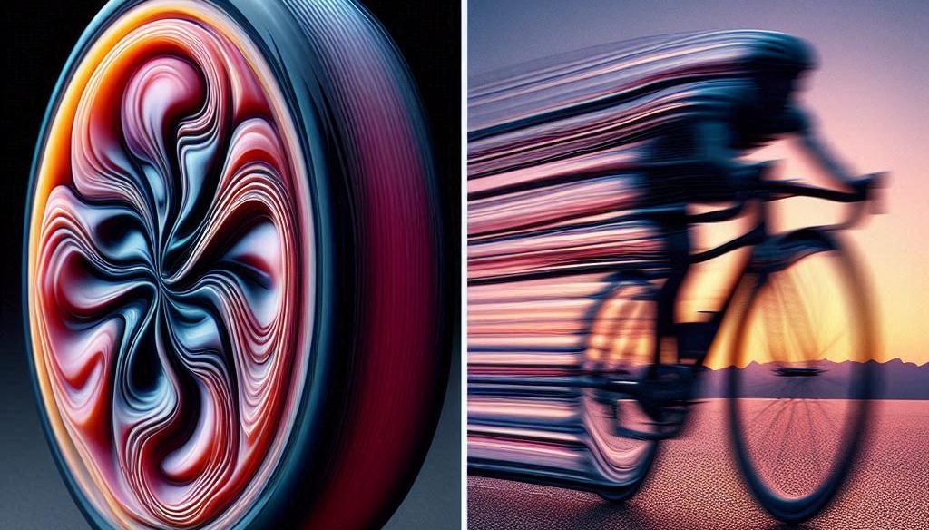 Qual é a diferença entre artefatos de obturador rolante e desfoque de movimento?