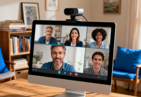 HD Webcam Daily meeting