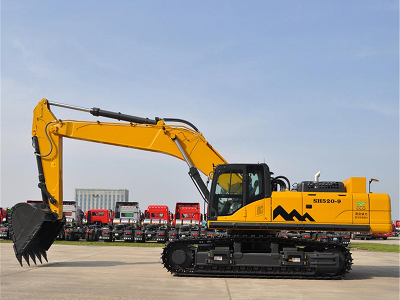 Anailís ar Buntáin an 50-Ton Crawler Excavator: Feidhmeanna Oibre agus Carachtair Feidhmíochta an Mórchraobh Excavator Móna