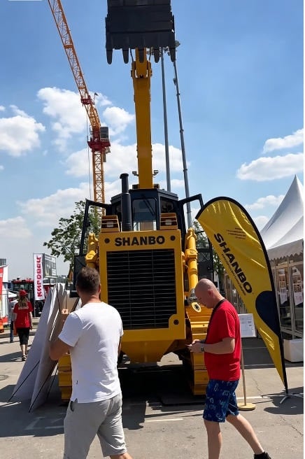 Shanbo Construction Machinery Shines at Russian International Construction Machinery Exhibition, Empowering Global Engineering with Premium Equipment