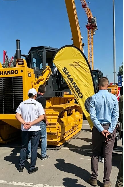 Shanbo Construction Machinery Shines at Russian International Construction Machinery Exhibition, Empowering Global Engineering with Premium Equipment