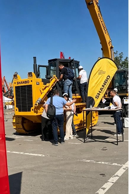 Shanbo Construction Machinery Shines at Russian International Construction Machinery Exhibition, Empowering Global Engineering with Premium Equipment
