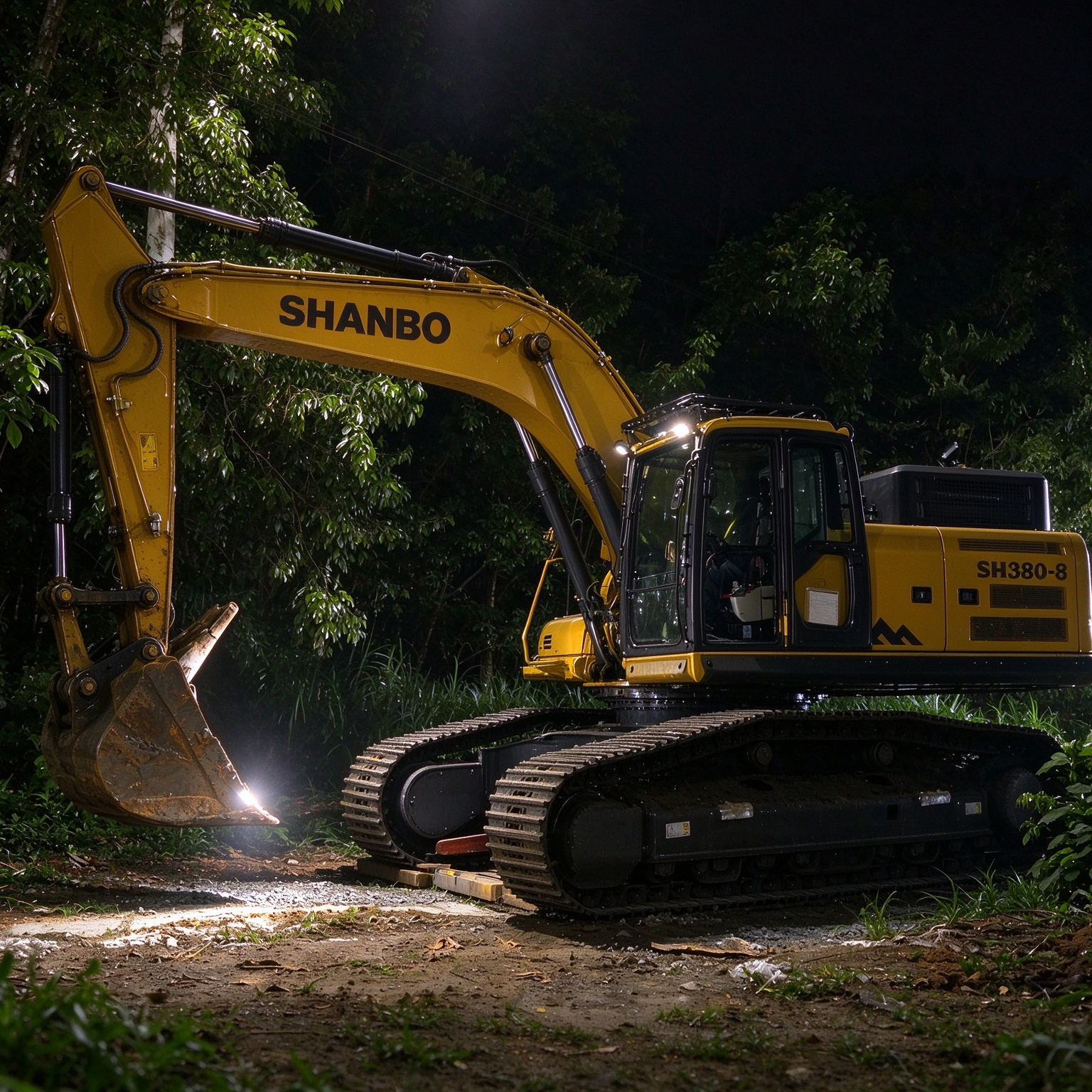 SHANBO SH380-8 Excavator Handover in Ecuador, Site Commissioning & Genuine Customer Feedback
