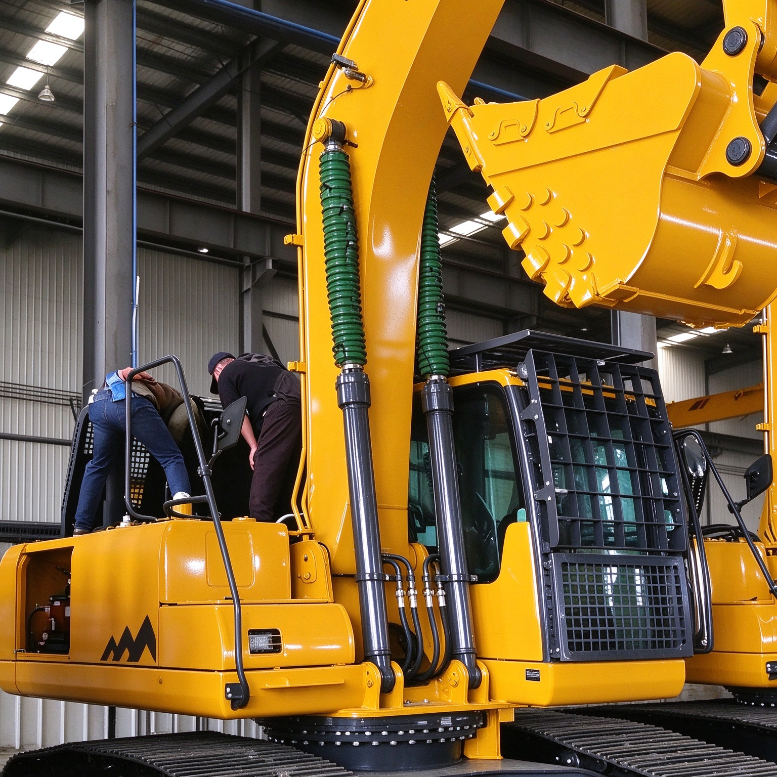 Overseas clients traveled from afar to conduct an on-site inspection of the Shanbo Construction Machinery Equipment (Shandong) Co., Ltd. factory—and successfully finalized a major order!