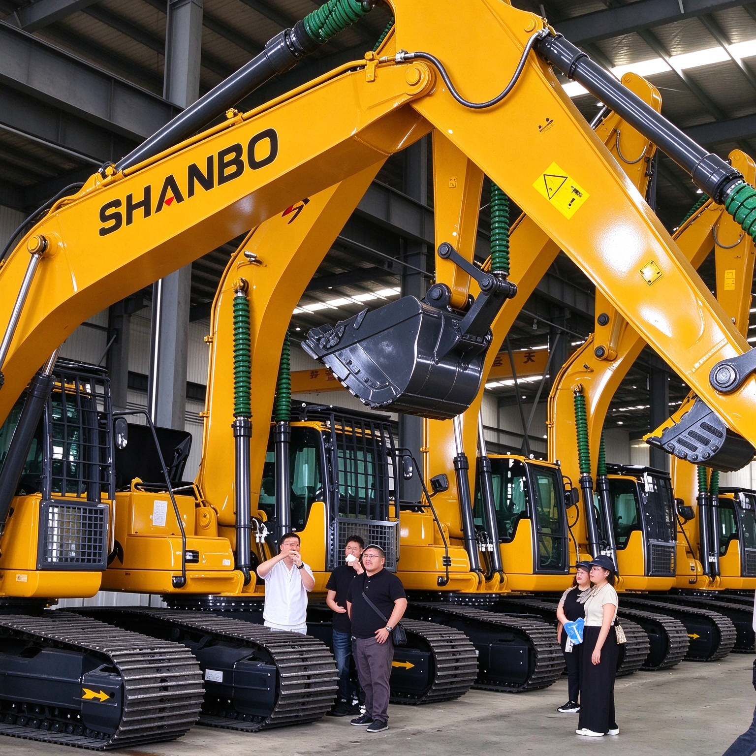 Overseas clients traveled from afar to conduct an on-site inspection of the Shanbo Construction Machinery Equipment (Shandong) Co., Ltd. factory—and successfully finalized a major order!