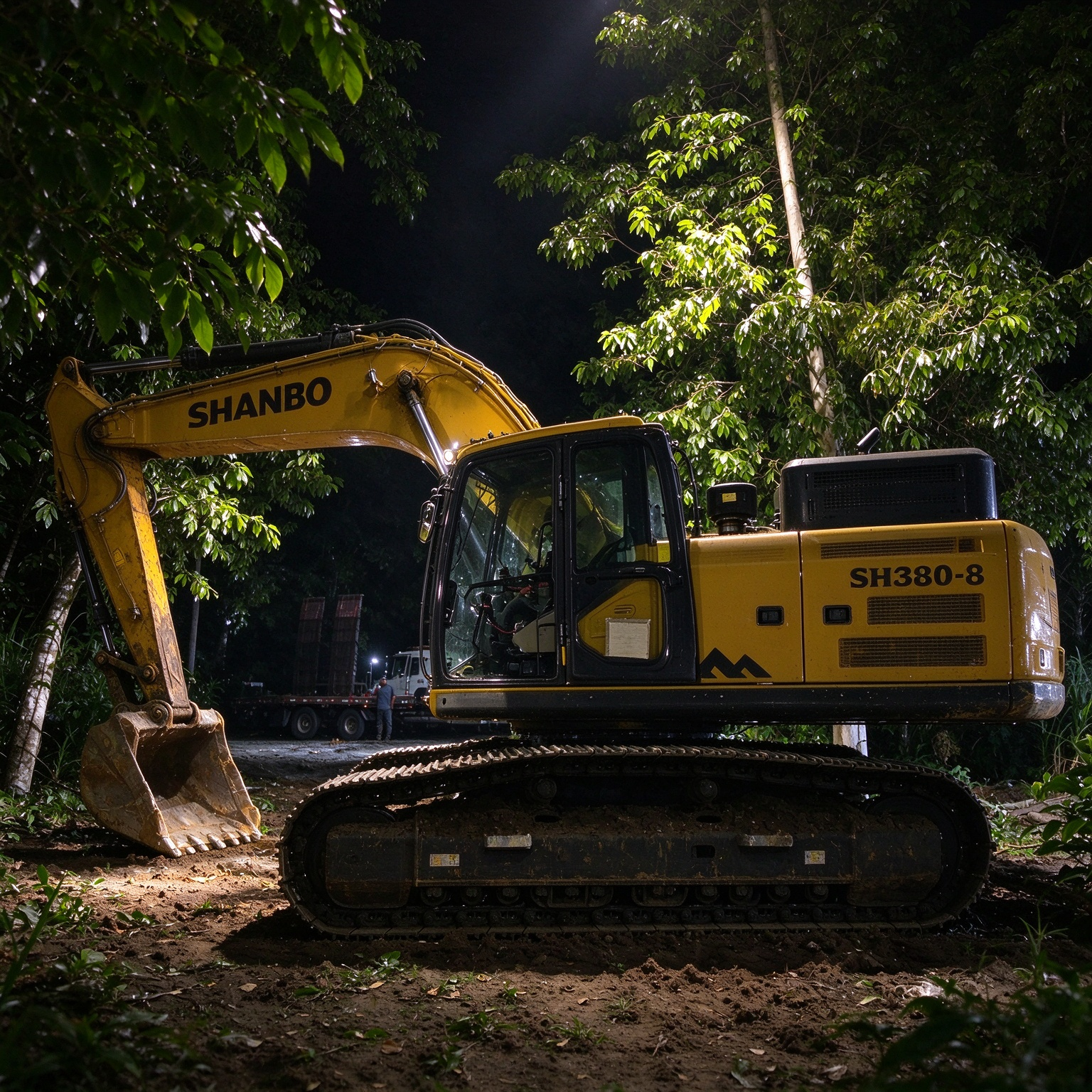 SHANBO SH380-8 Excavator Handover in Ecuador, Site Commissioning & Genuine Customer Feedback