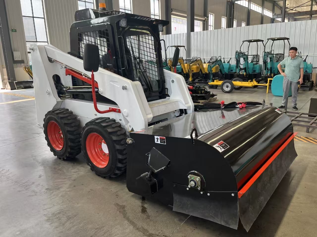 High Performance Skid Wheel Loader