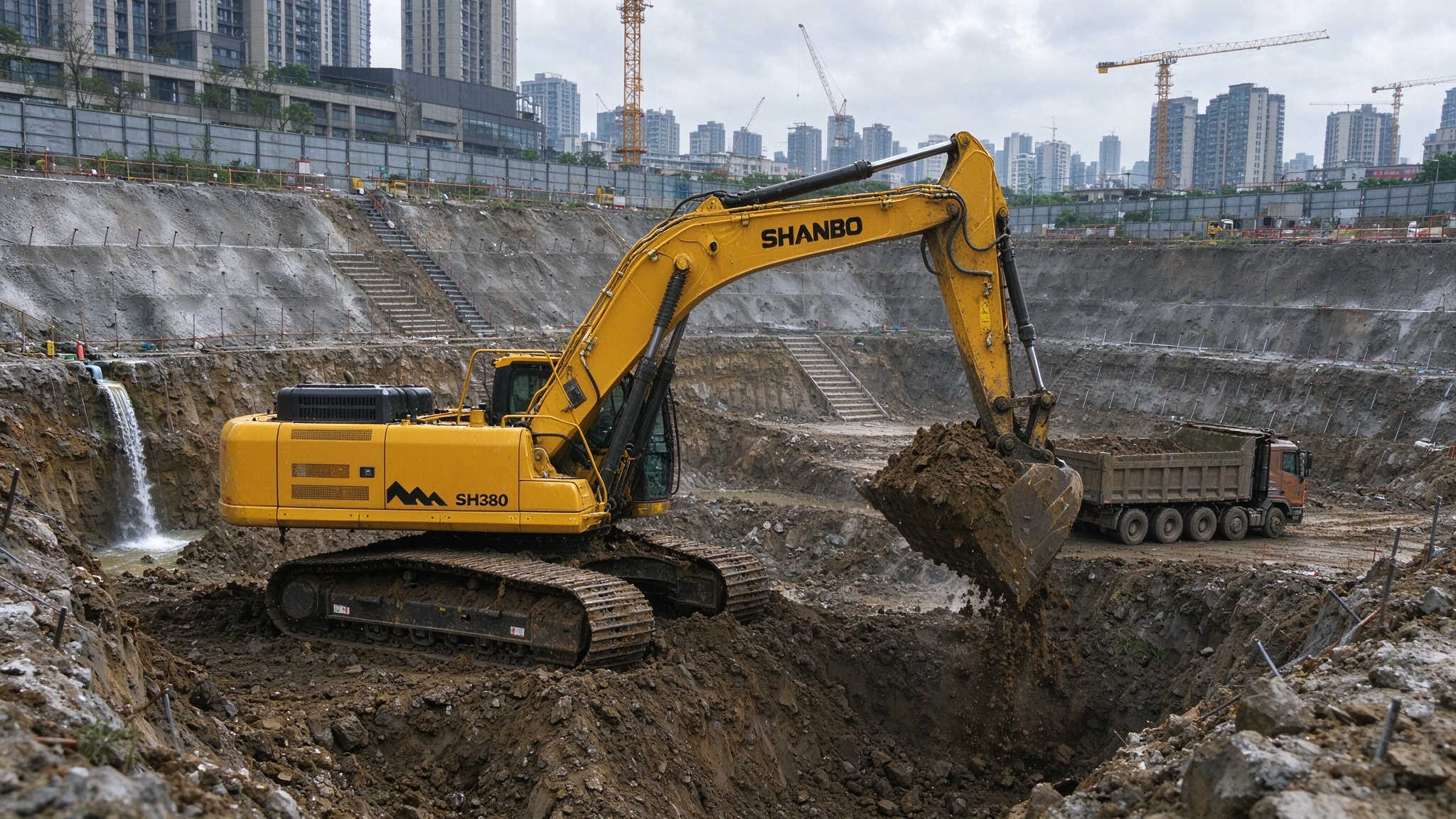 Introduction to the SHANBO 38-Ton Excavator