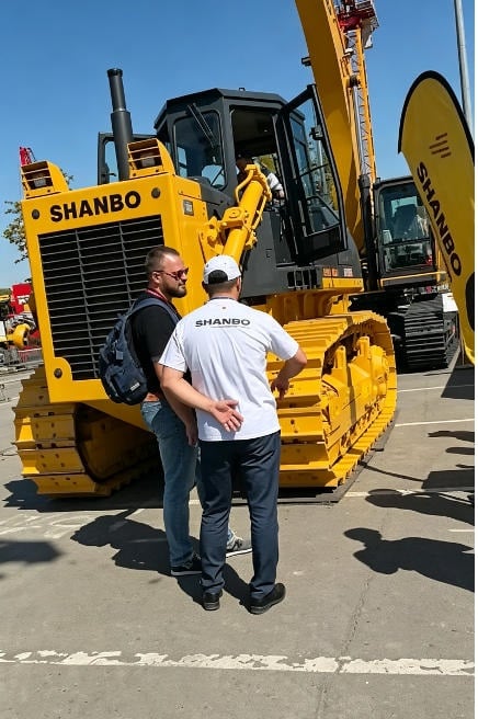 Shanbo Construction Machinery Shines at Russian International Construction Machinery Exhibition, Empowering Global Engineering with Premium Equipment