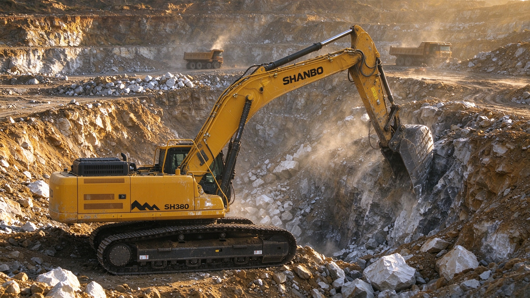 Introduction to the SHANBO 38-Ton Excavator