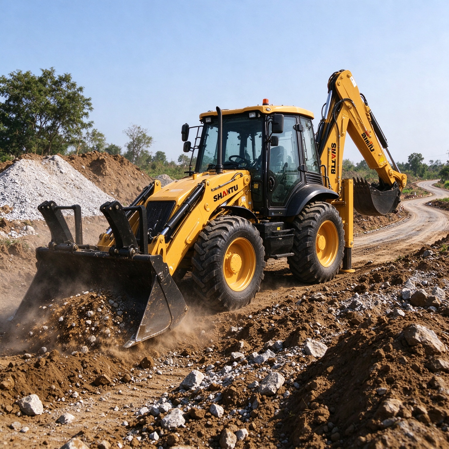 Shantui BL75-C SD Backhoe Loader – Special Clearance Sale