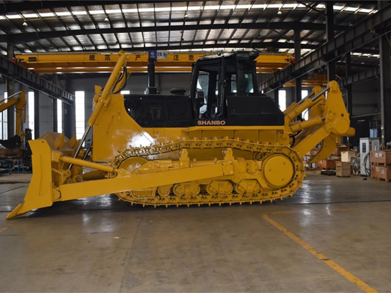 Carachtair Oibre an 460HP Crawler Bulldozer: Feidhmeanna i Móna Mhór-sgála, Infreastuctúr, agus Tionscail Uisce
