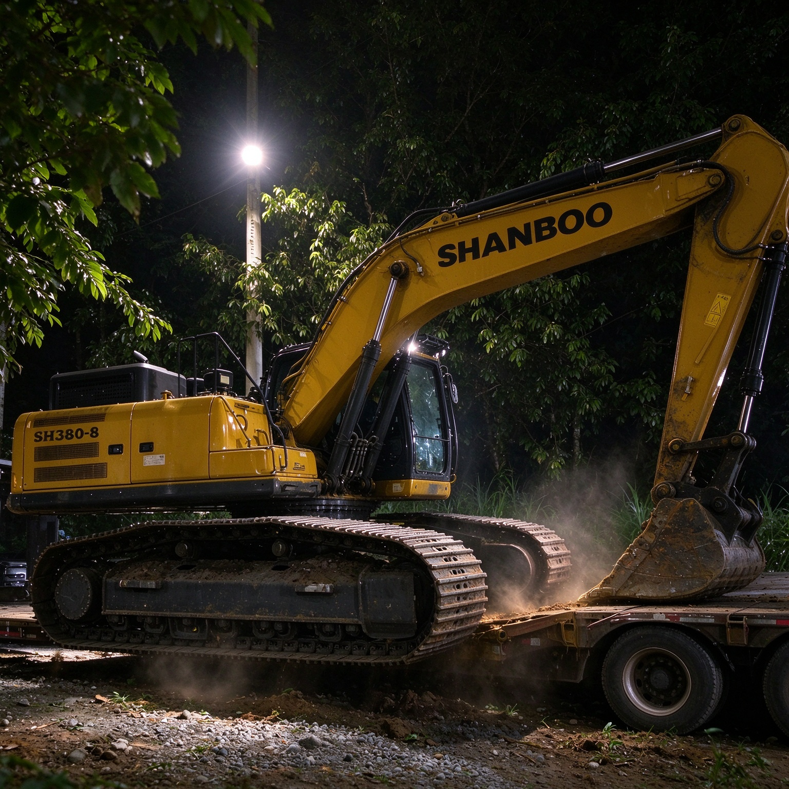 SHANBO SH380-8 Excavator Handover in Ecuador, Site Commissioning & Genuine Customer Feedback