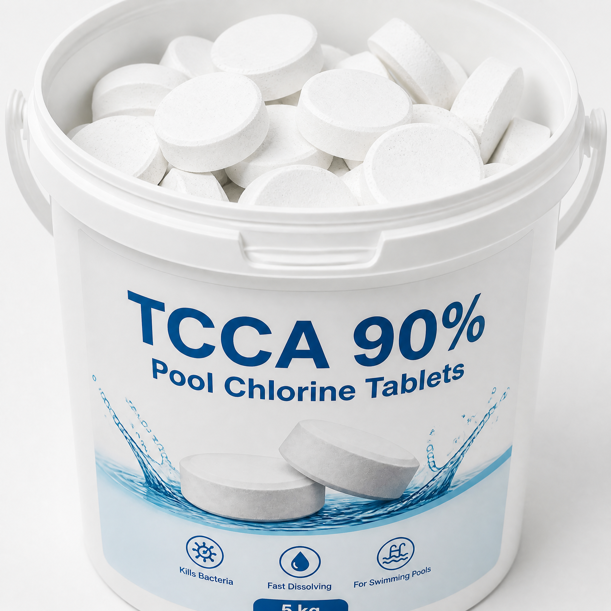 حمض التريكلوريزوسيانيوريك (TCCA) قرص