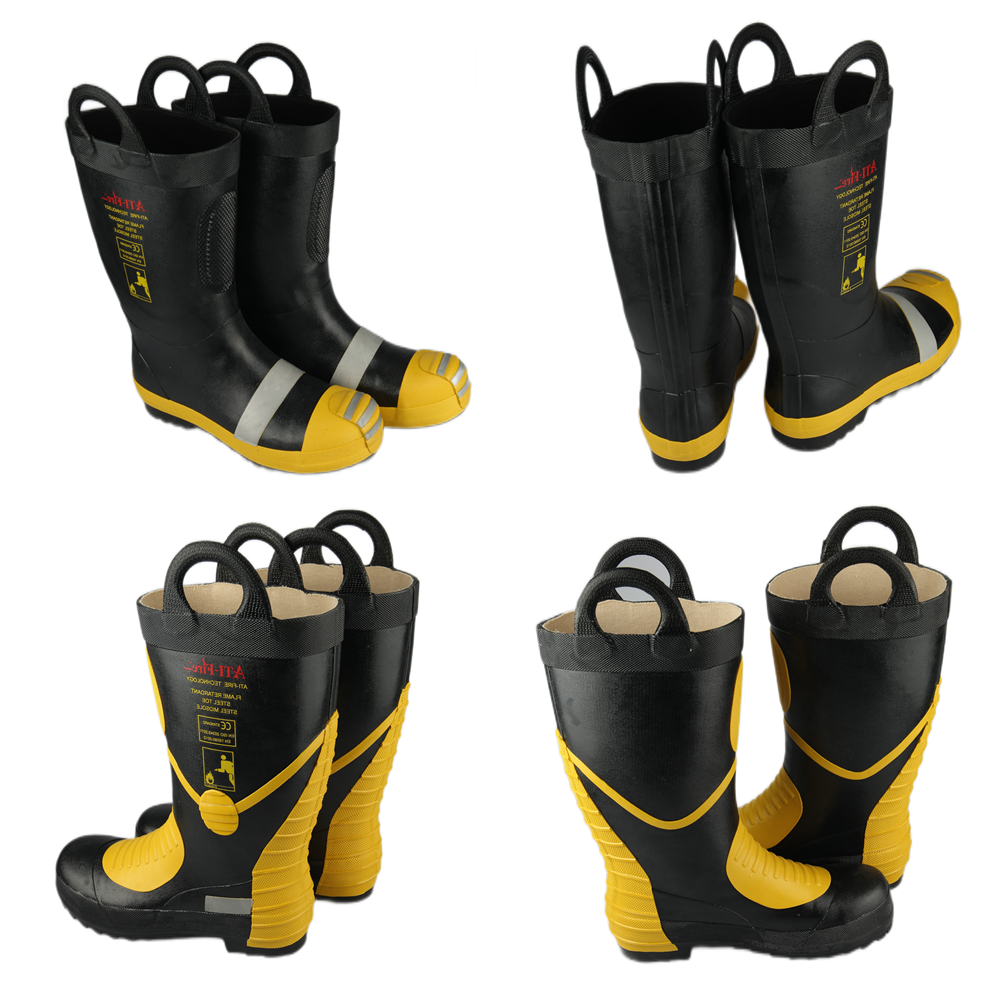 Ati-fire Fire Rubber Boots 6072 &6081 Display