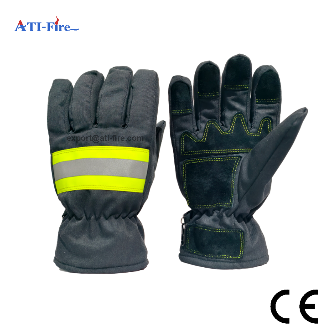 EN659 3D Flame Resistant NOMEX Firefighting Gloves FMG-01 S4