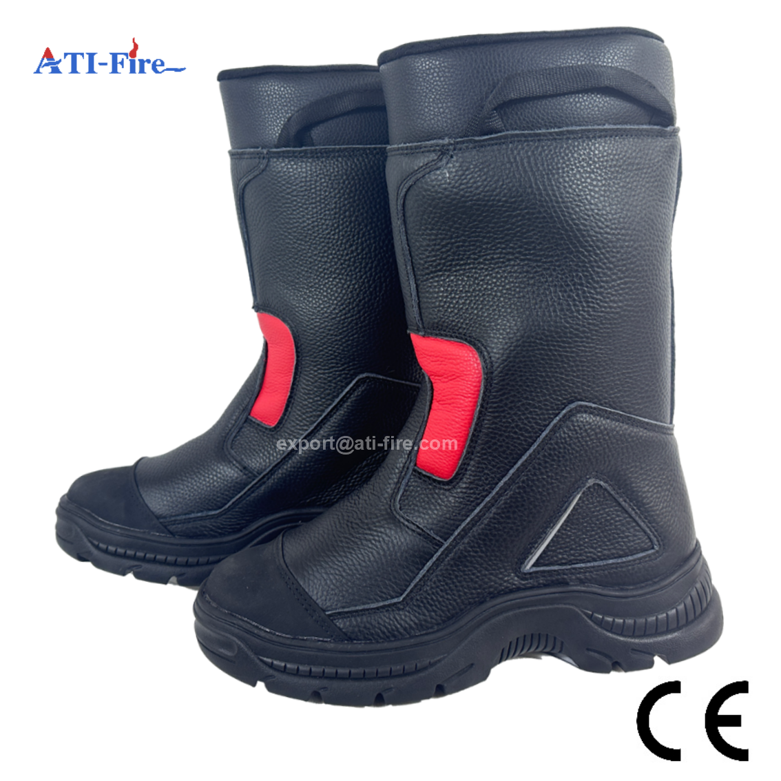 RSBY style Firefighter Leather Boots