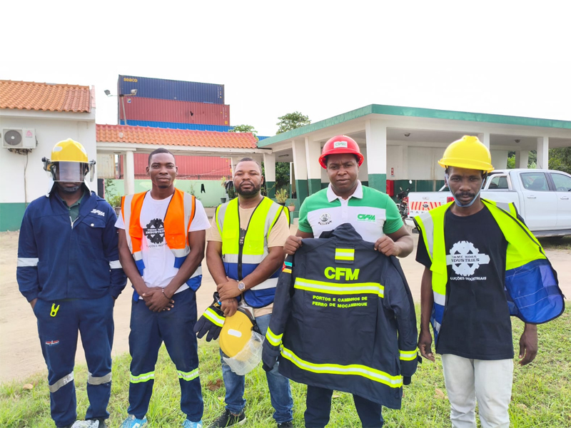 Protecting African fire heroes, ATI-FIRE PPE equipment provides you with protection!