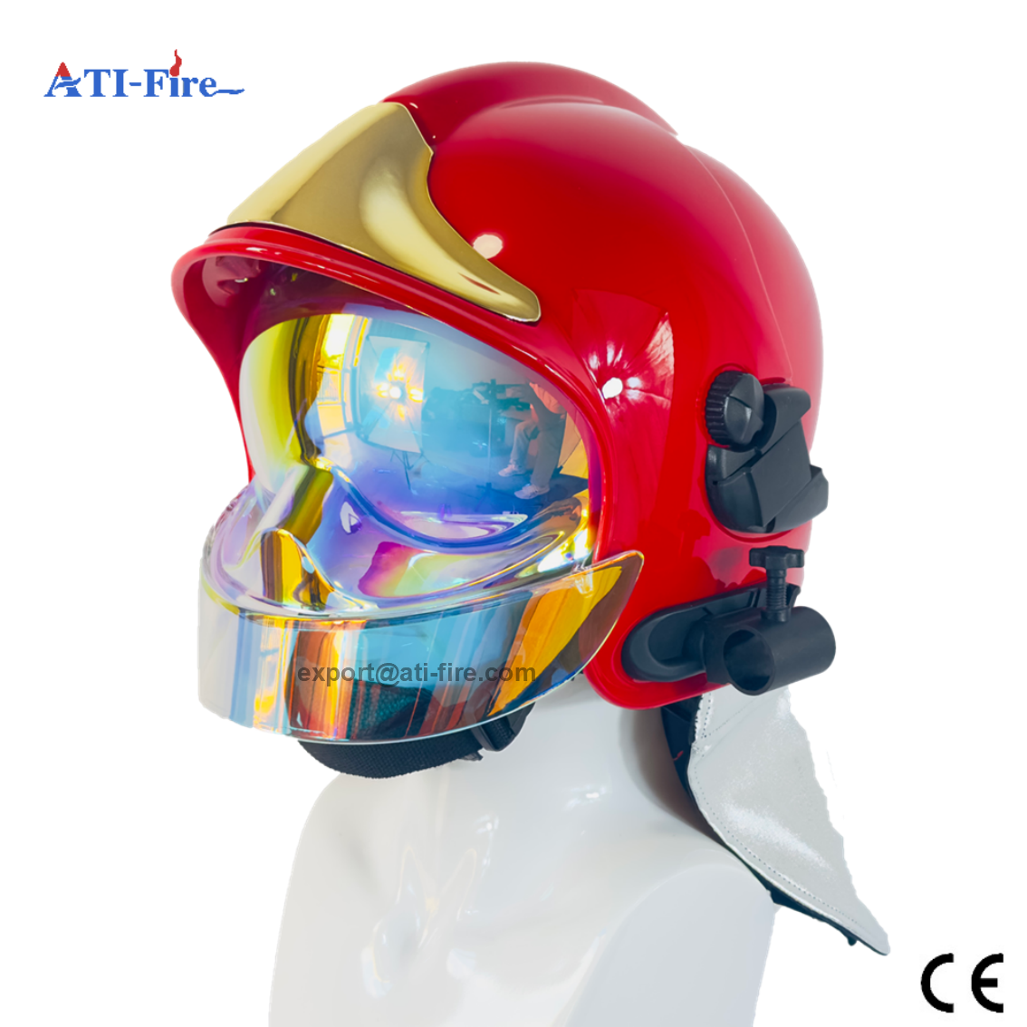 ati fire en fireman rubber boots rubber handle steel cap steel midsole969397-7