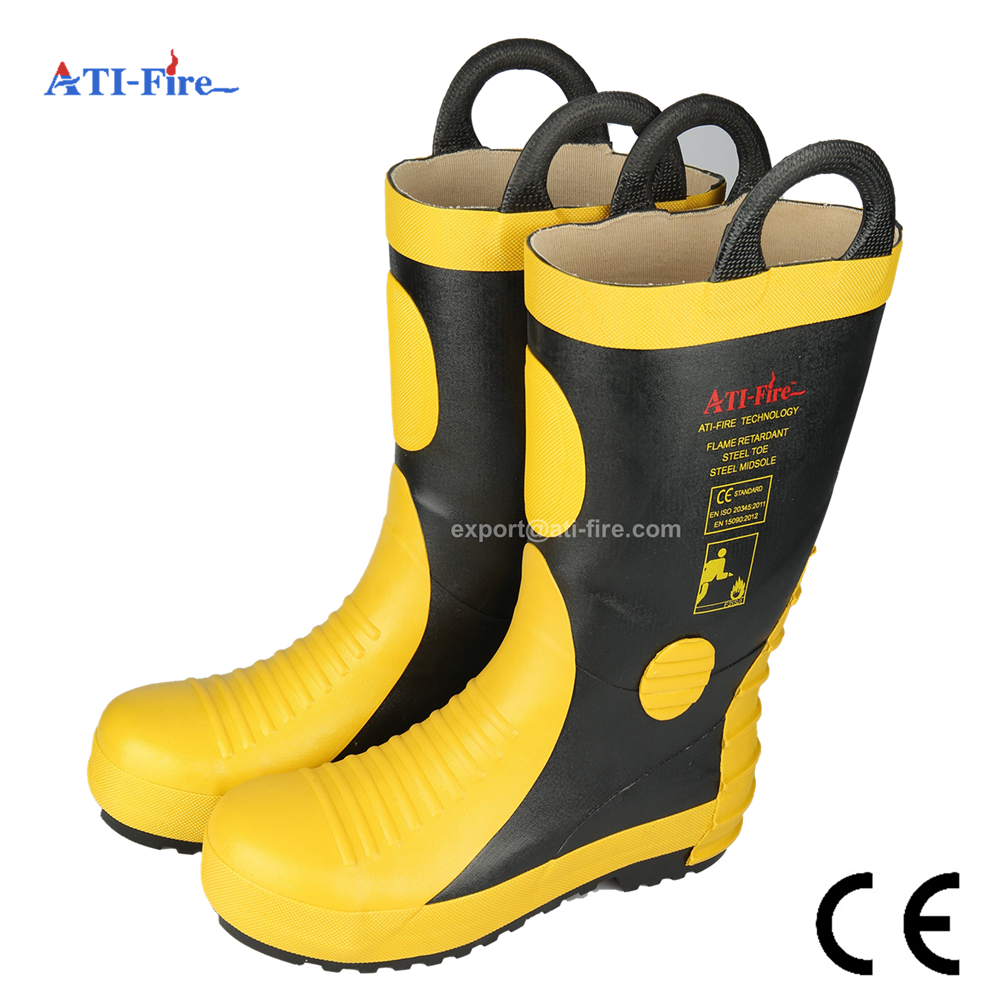 EN15090 Fireman Rubber Boots A070 C
