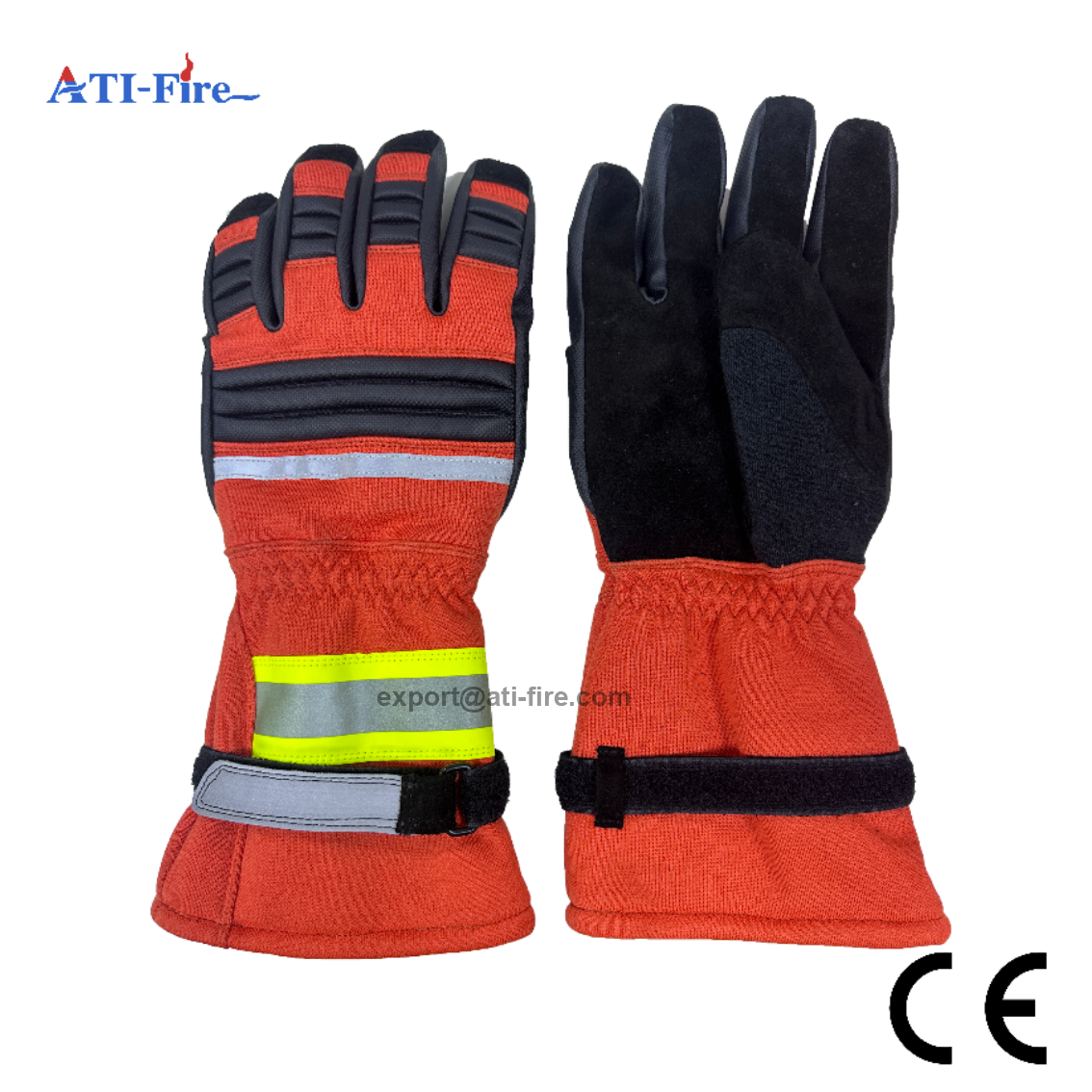en659 firefighter heat resistant structural firefighting gloves fmg 01-6