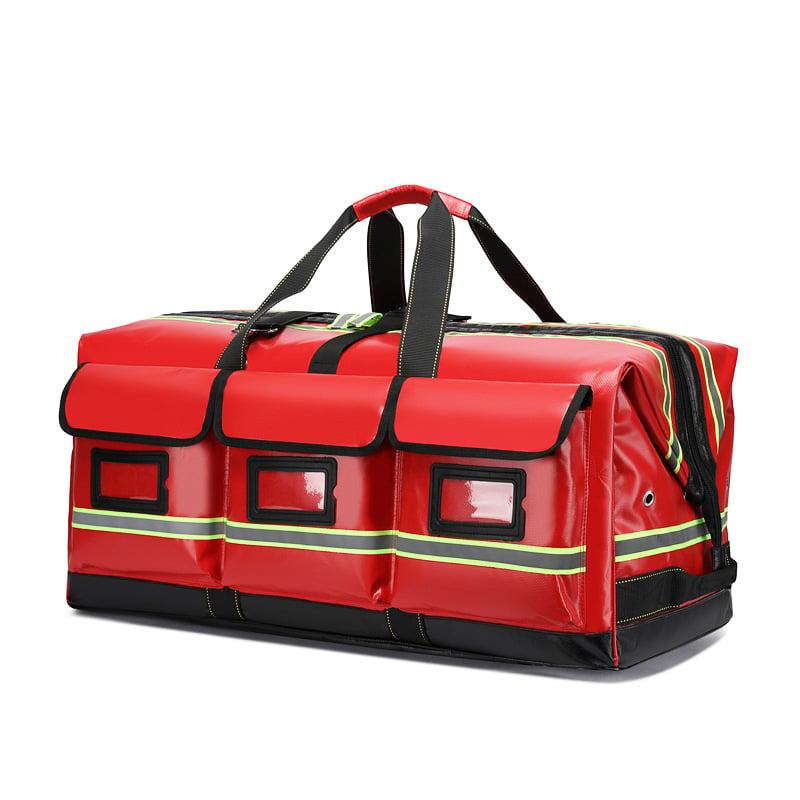 ATI-FIRE Firefighter Rescue Bag Waterproof Tear Resistant Composite Oxford Fabric Large Capacity Multi Pocket Emergency Gear Storage Duffle Bag