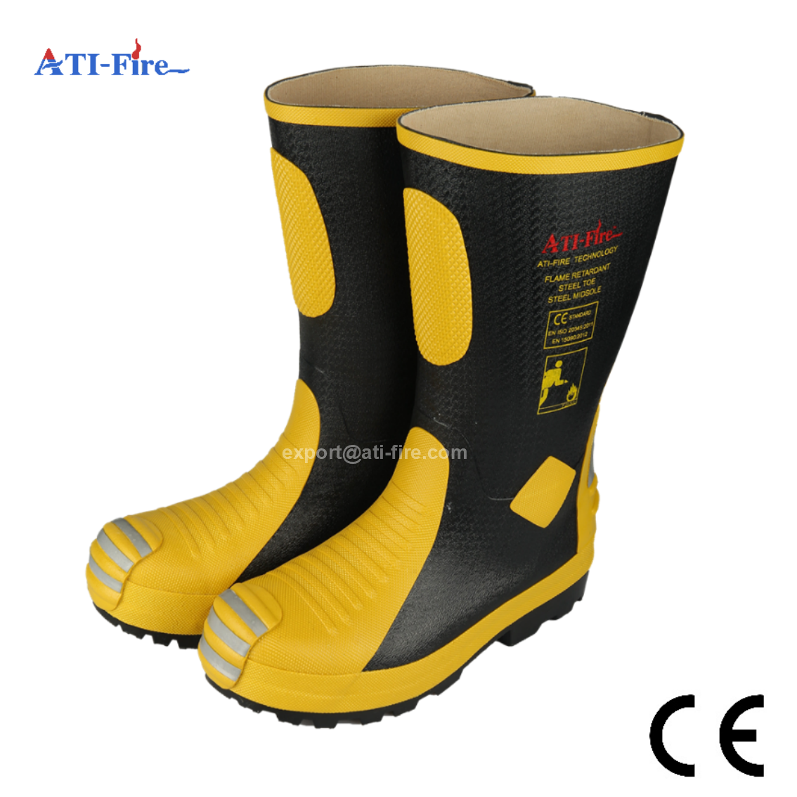 EN15090 Certified Fireman Boots FRUB-010 A