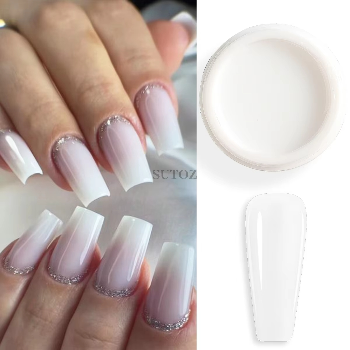 Why Nude & Creamy White Gels Are Always In-Demand