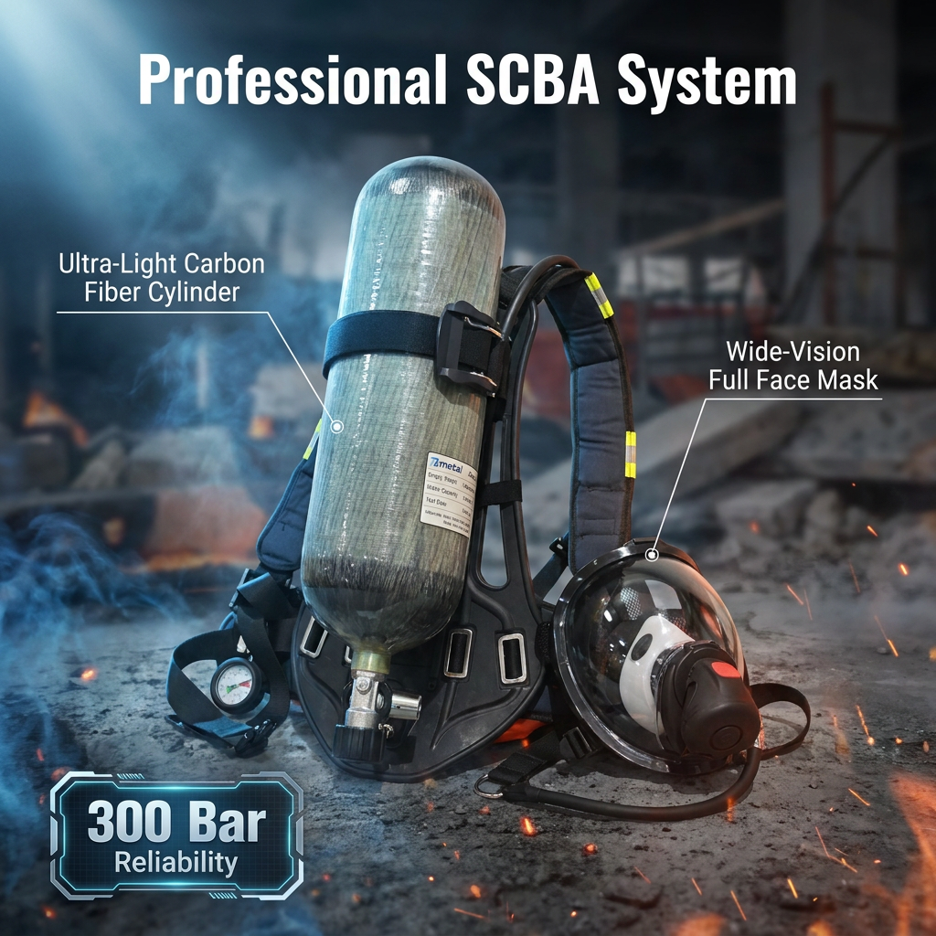 SCBA Selection for Fire Departments: Carbon Fiber vs. Steel Cylinders