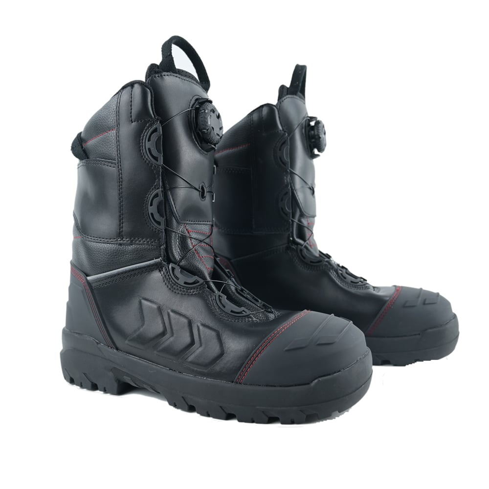 ROSENBAUER Style FireFighter Full FR Leather Lightweight Emergency Fire Fighter Leather Boots 