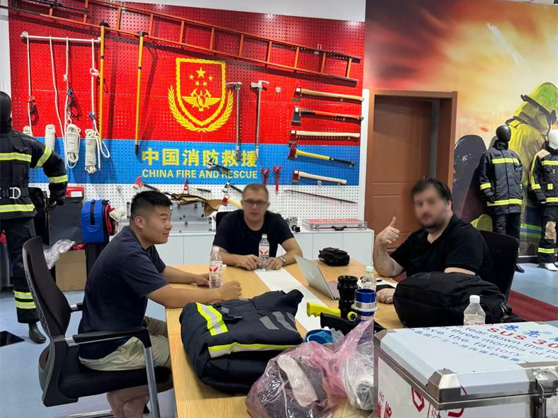 Georgian Clients Visit Our Factory