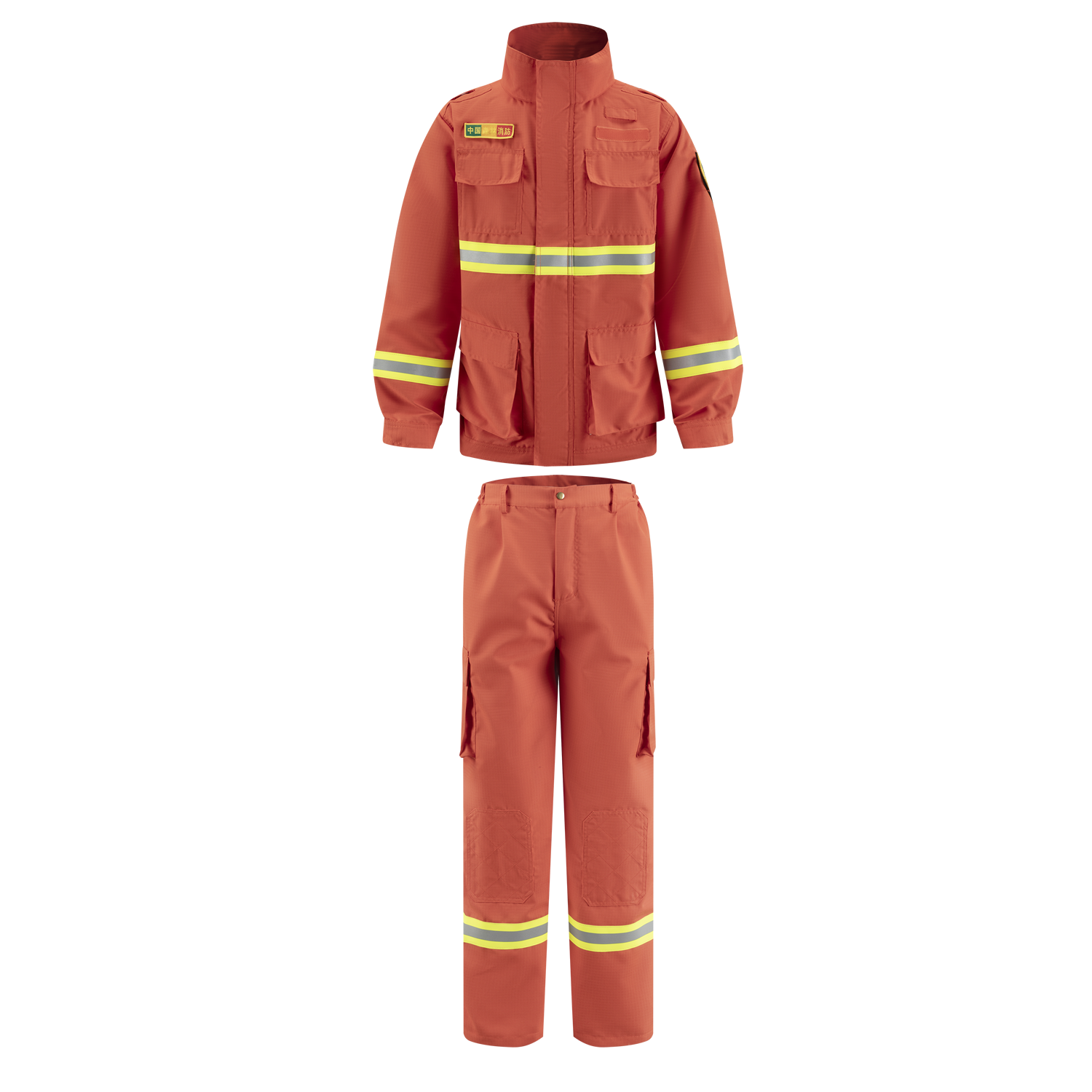 2025 New Style Single Layer Nomex IIIA Wildland Forest Fire Suit(ZFMH-AB-O)