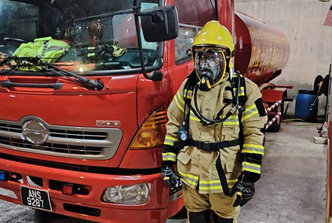 Acceptance of fire suits