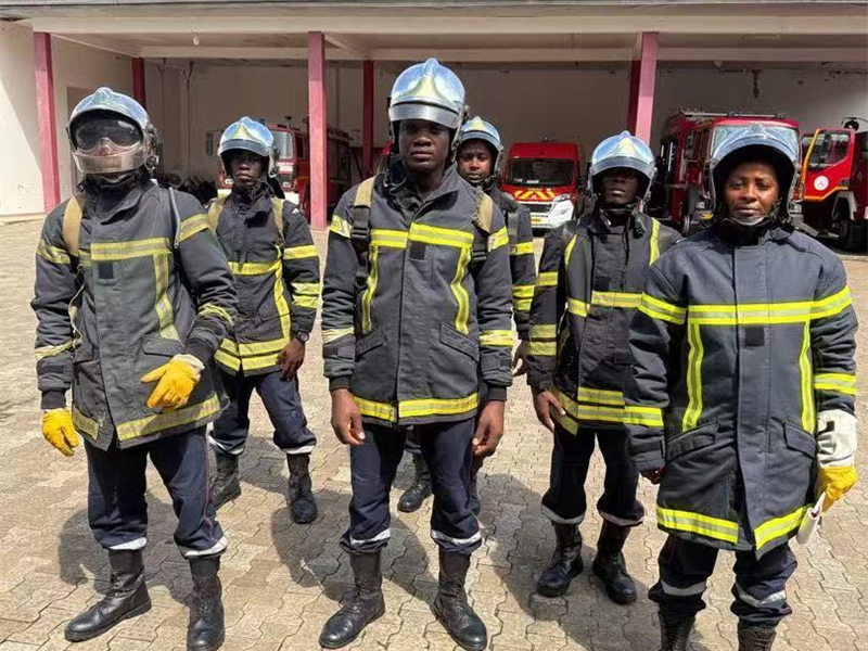 From the civilian fire brigade of Côte d'Ivoire