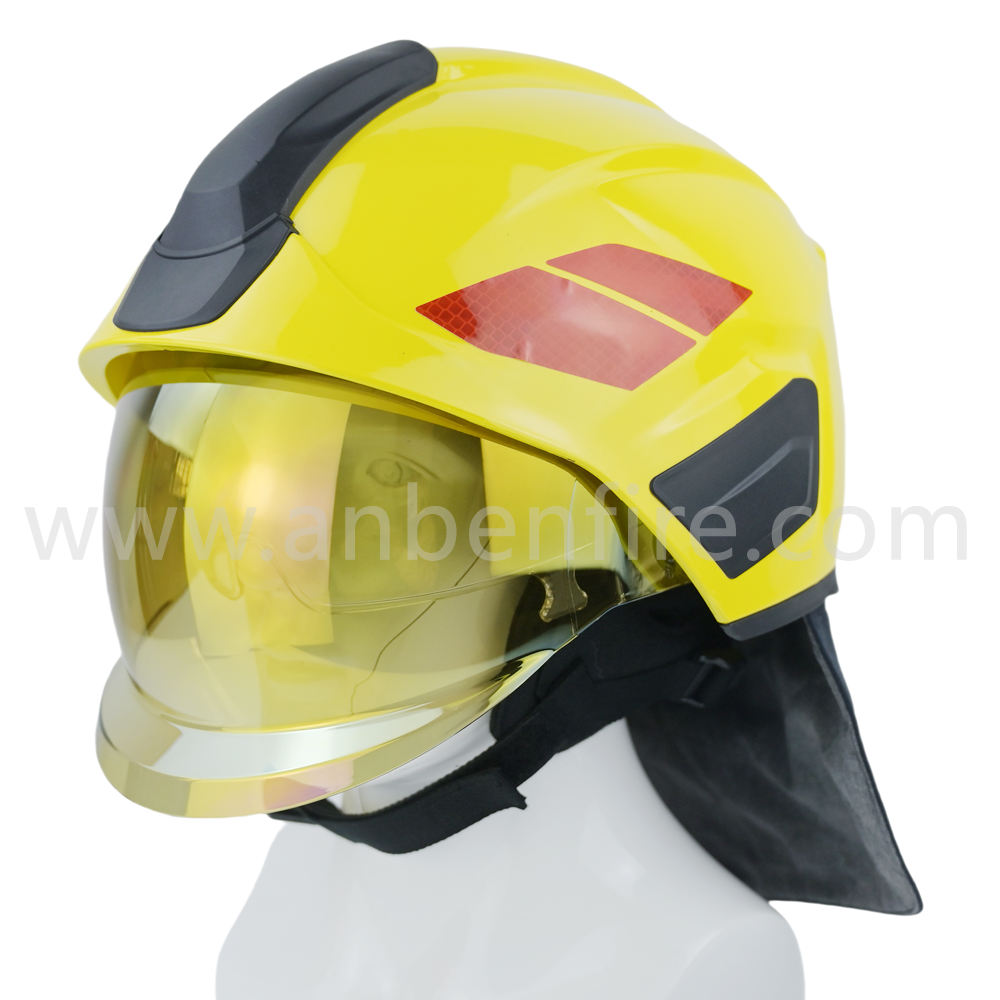 Lightweight Fire Helmet: Ideal for Industrial Fire Rescue & Daily Emergency