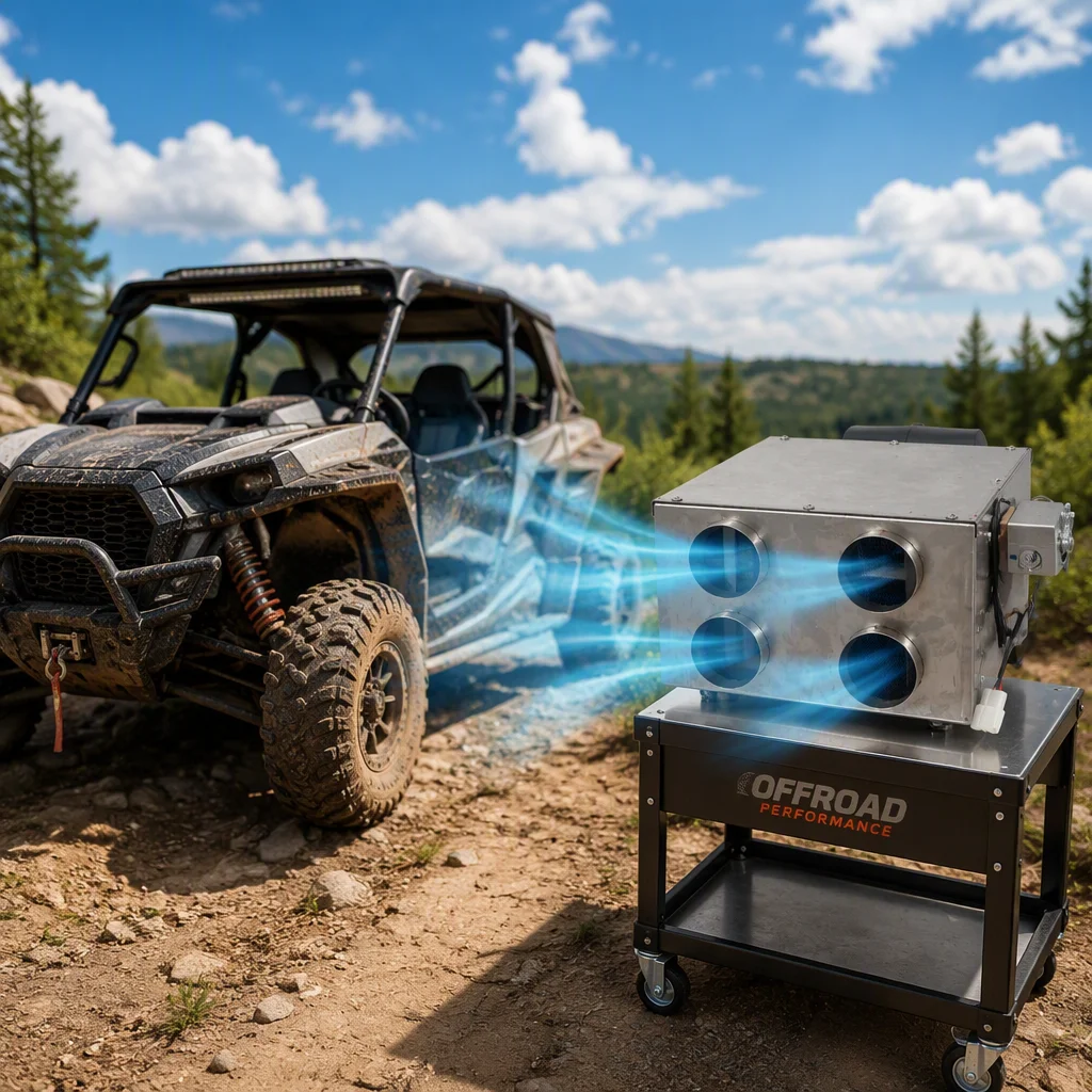 DEFU Expedition-Grade 12V/24V Electric AC System: The Power of 7500 BTU in a 21cm Body