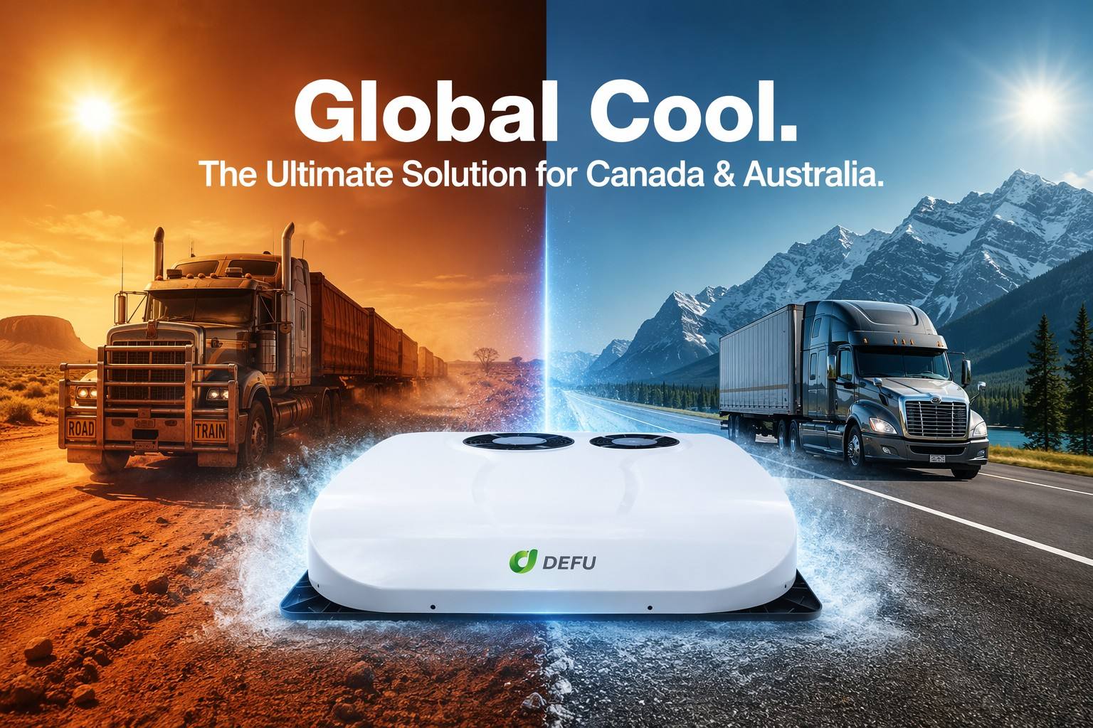Preparing for 45°C+ Summers: High-Capacity AC Solutions for Canadian and Australian Fleets