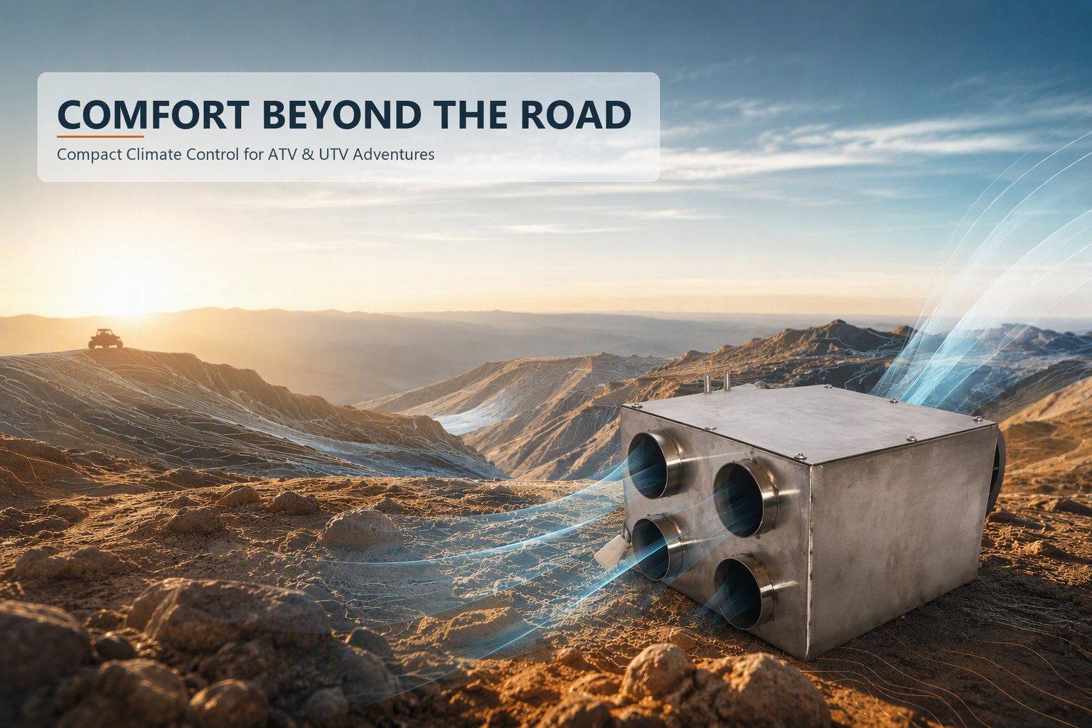 Stay Comfortable Beyond the Road: A Compact Climate Solution for Overland Adventures