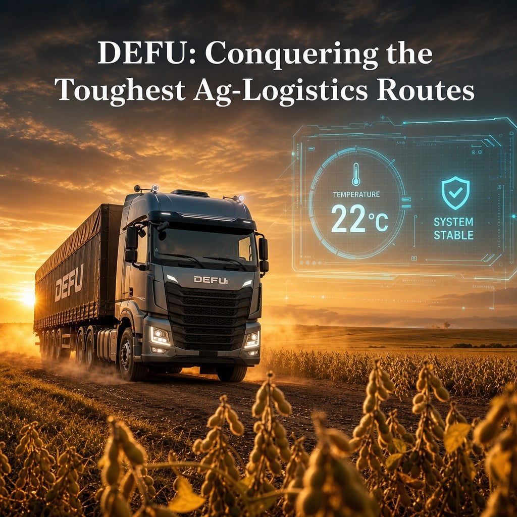 Conquering the Dust and Vibration of the Rural Logistics Belt: Why DEFU is the Heavy-Duty Standard for Rural Logistics