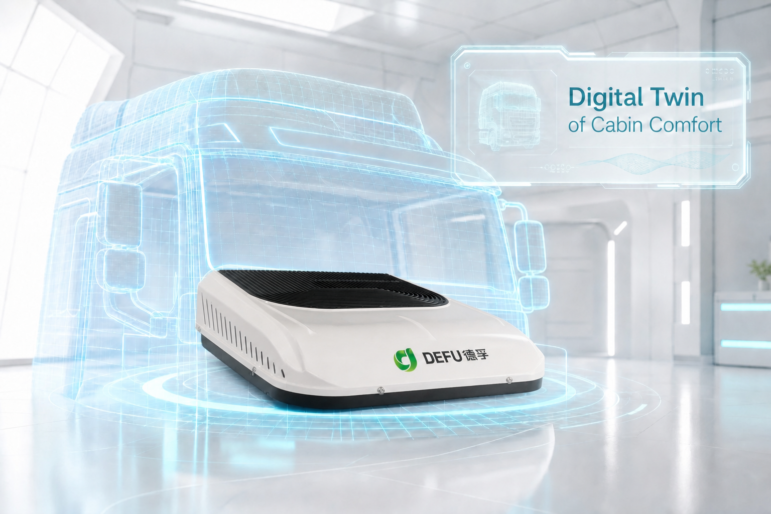 The Digital Twin of Cabin Comfort: How DEFU is Integrating Parking ACs into the Modern Logistics Telematics Ecosystem