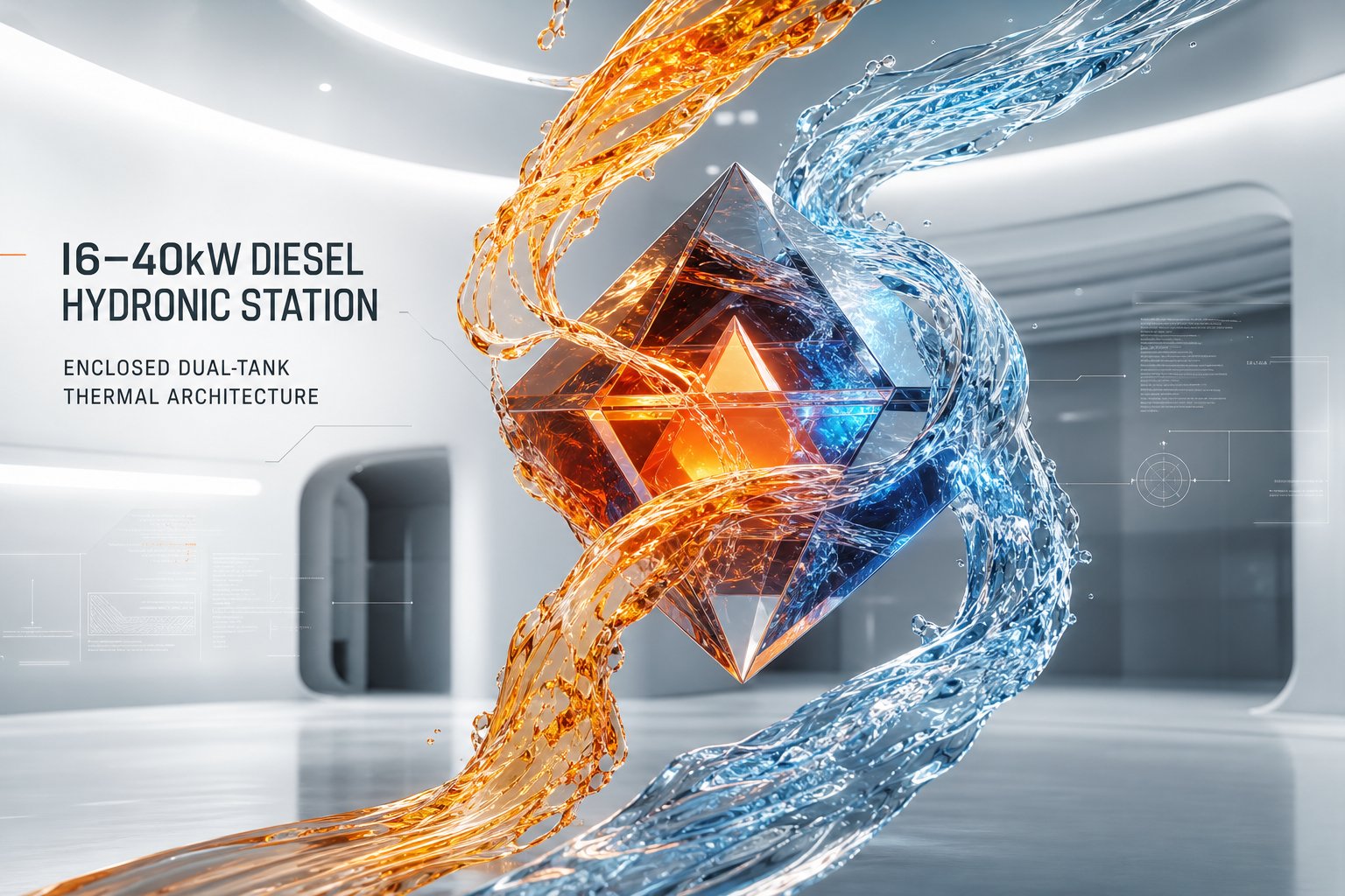 Beyond the Grid, Beneath the Snow: The All-in-One Diesel Hydronic Station That Redefines Winter Comfort