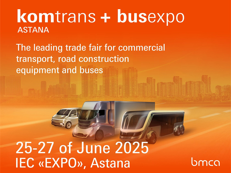 Welcome to Komtrans + BUSexpo Astana 2025!
